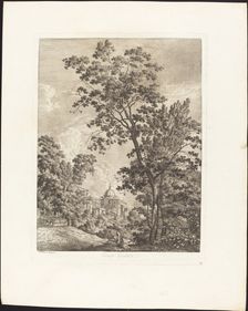 Castella Gandolfo, 1792. Creator: Jacob Wilhelm Mechau