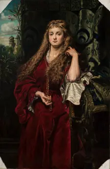 Castellan's Daughter, 1934. Creator: Maria Lipkowska