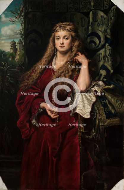 Castellan's Daughter, 1934. Creator: Maria Lipkowska.