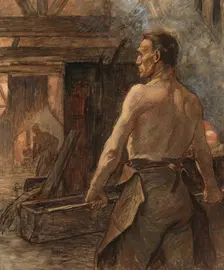 Caster, 1902. Creator: Constantin Emile Meunier