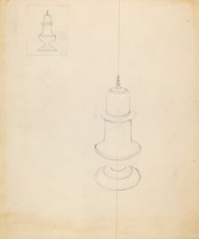 Caster, 1935/1942. Creator: Unknown