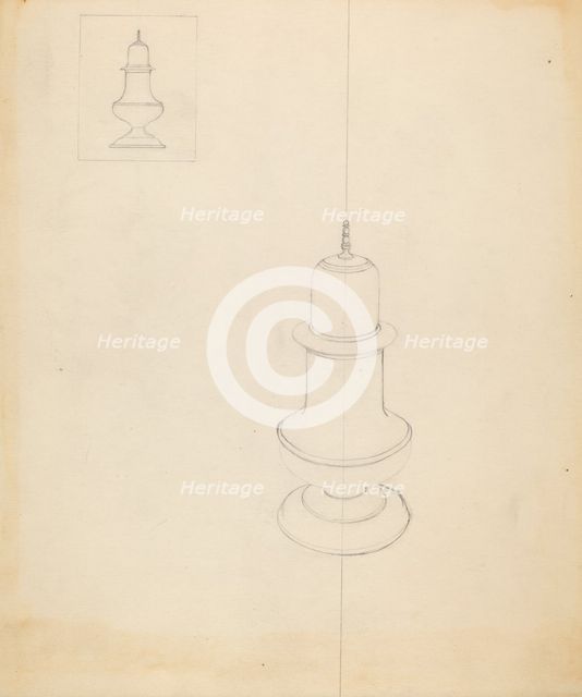 Caster, 1935/1942. Creator: Unknown.