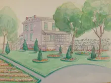 Caster Estate, c. 1936. Creator: Gladys Cook