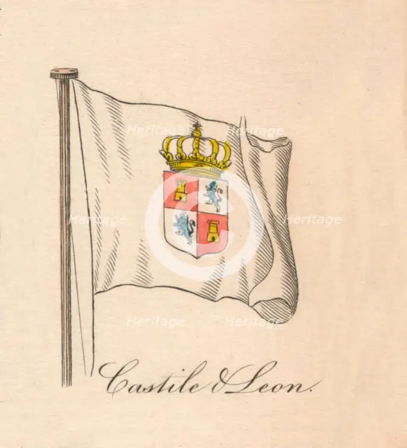 'Castile & Leon', 1838. Artist: Unknown.