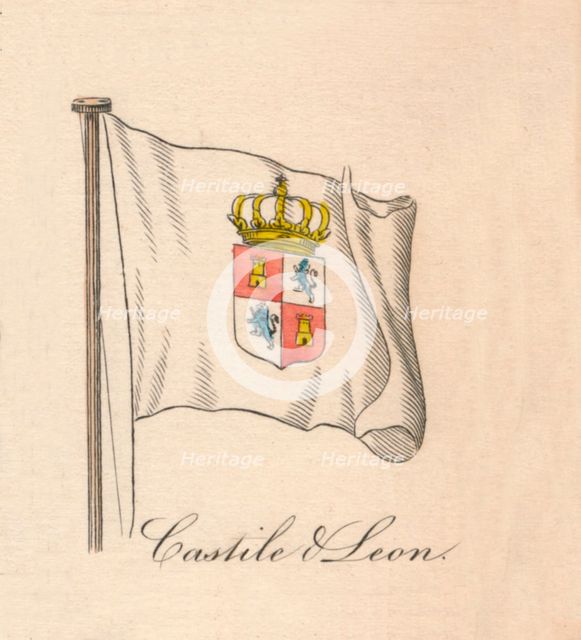 'Castile & Leon', 1838. Artist: Unknown.