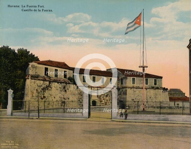 Castillo de la Real Fuerza, Havana, Cuba, c1920. Artist: Unknown.
