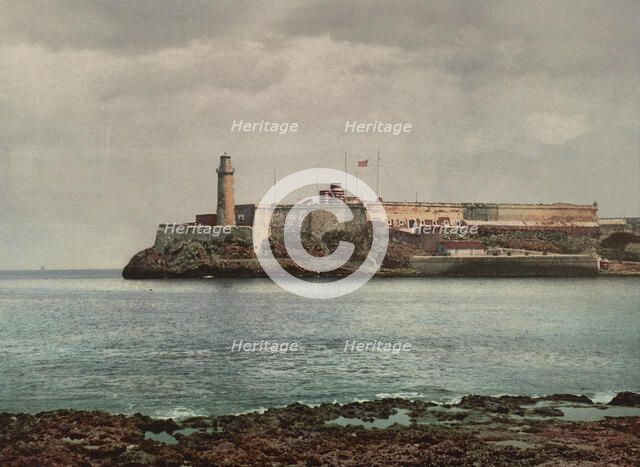 Castillo del Morro, Habana, c1900. Creator: William H. Jackson.