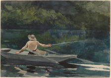 Casting, Number Two, 1894. Creator: Winslow Homer