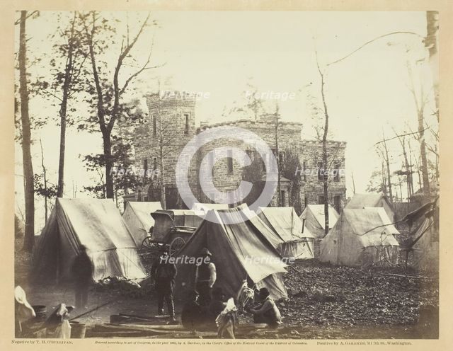 Castle Murray, Near Auburn, Virginia, November 1863. Creator: Alexander Gardner.
