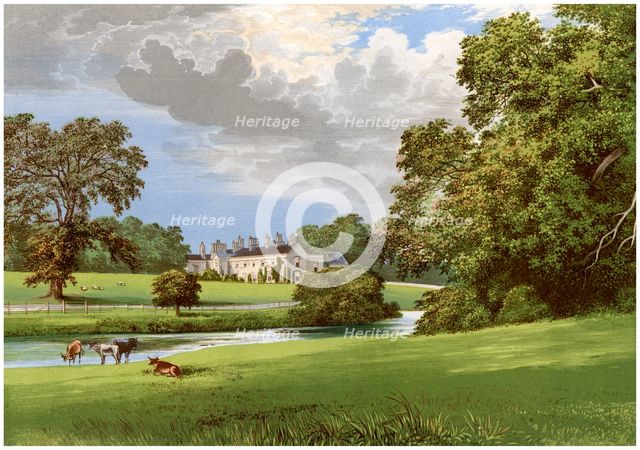 Castle MacGarrett, County Mayo, Ireland, home of Lord Oranmore, c1880. Artist: Unknown