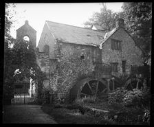 Castle Mill, Mill Lane, Dunster Park, Dunster, West Somerset, Somerset, 1940-1949. Creator: Ethel Booty