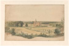 Castle Moyland near Cleves, 1827-1897. Creator: Lodewijk Johannes Kleijn