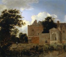 Castle Nijenrode, 1665. Creator: Jan van der Heyden
