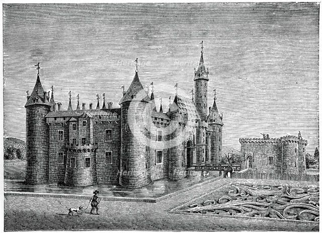 Castle of Marcoussis, near Rambouillet, c17th century, (1870). Artist: Unknown