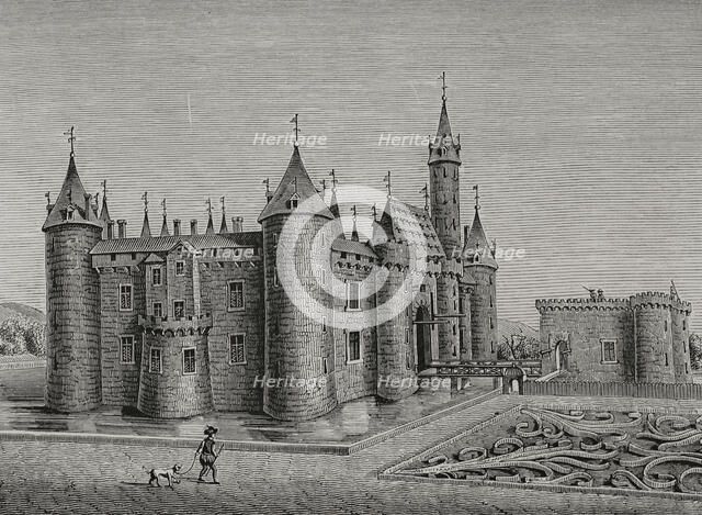 Castle of Marcoussis, near Rambouillet, France, c 17th century, (1877). Creator: Unknown.