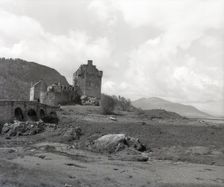 Castle of Eilean Donan, Scotland, c1955. Creator: Arthur Charles Kirby Ware