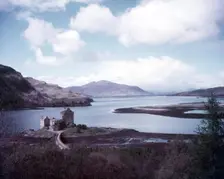 Castle of Eilean Donan, Scotland, c1955. Creator: Arthur Charles Kirby Ware