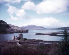 Castle of Eilean Donan, Scotland, c1955. Creator: Arthur Charles Kirby Ware