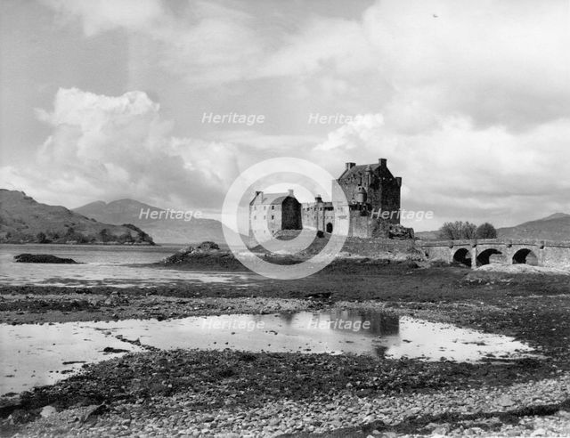 Castle of Eilean Donan, Scotland, c1955.  Creator: Arthur Charles Kirby Ware.