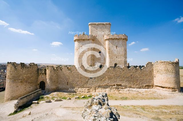 Castle of Turegano (Castillo de Turegano), Spain, 2007. Creator: Samuel Magal.