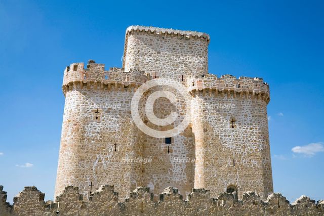 Castle of Turegano (Castillo de Turegano), Spain, 2007. Creator: Samuel Magal.
