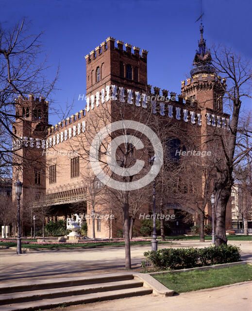 Castle of the Three Dragons', 1888, currently the Zoology Museum, designed by Lluis Domenech i Mo…