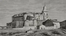 Castle of the Archive of Simancas, Valladolid province, Spain, 1878. Creator: Tomás Carlos Capuz