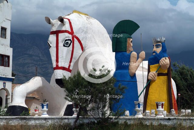 Castle of the Fairy Tales, Agrilos, Greece, 2003. Creator: Ethel Davies.