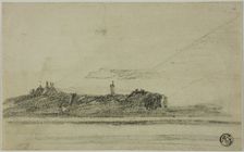 Castle on Shore, n.d. Creator: Thomas Girtin