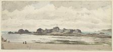 Castle or fortress on the coast, 1846-1902. Creator: James Tissot