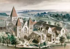 Castle Acre Priory, 1537, (c1990-2010). Artist: Ivan Lapper
