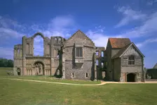 Castle Acre Priory, Norfolk, 1997. Artist: J Bailey