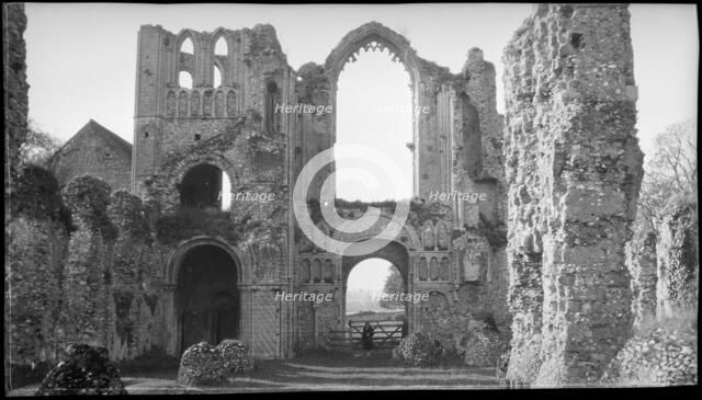 Castle Acre Priory, Priory Road, Castle Acre, King's Lynn And West Norfolk, Norfolk, 1940-1949. Creator: Ethel Booty.
