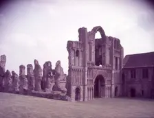 Castle Acre Priory Ruins, Norfolk, c1955. Creator: Arthur Charles Kirby Ware