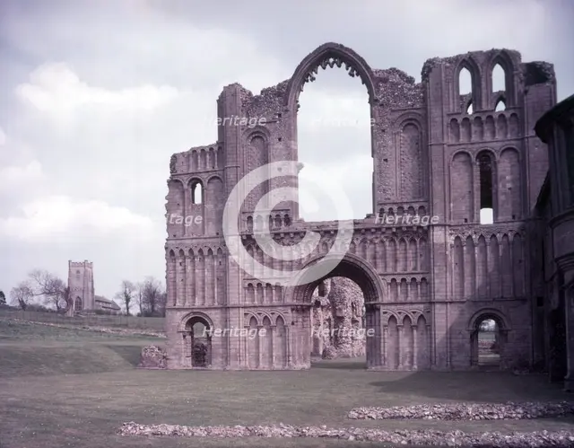 Castle Acre Priory Ruins, Norfolk, c1955.  Creator: Arthur Charles Kirby Ware.