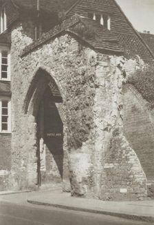 Castle arch, Guildford, Surrey. From the album: Photograph album - England, 1920s. Creator: Harry Moult