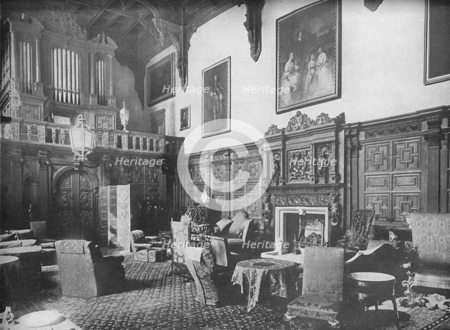 'Castle Ashby, Northamptonshire - The Marquis of Northampton, K.G.', 1910. Artist: Unknown.