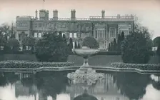 Castle Ashby, Northants: South Side, With Fountain c1915