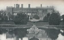 Castle Ashby, Northants: South Side, With Fountain c1915