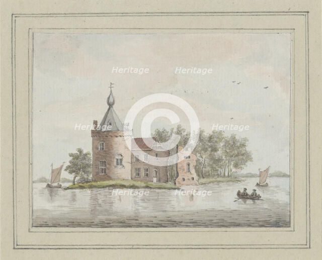 Castle Bylandt, 1734. Creator: Jan de Beyer.