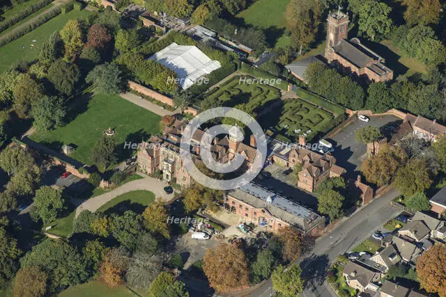 Castle Bromwich Hall, a late 16th or early 17th century country house, Birmingham, 2024. Creator: Damian Grady.
