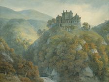 Castle Campbell, Clackmannanshire, 1813. Creator: Hugh William Williams