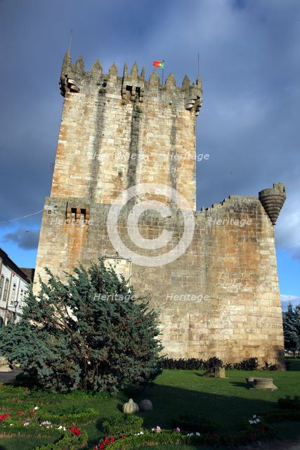 Castle, Chaves, Portugal, 2009.  Creator: Samuel Magal.