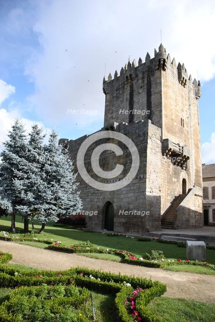 Castle, Chaves, Portugal, 2009.  Creator: Samuel Magal.