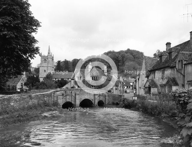 Castle Combe, Wiltshire, c1955.  Creator: Arthur Charles Kirby Ware.
