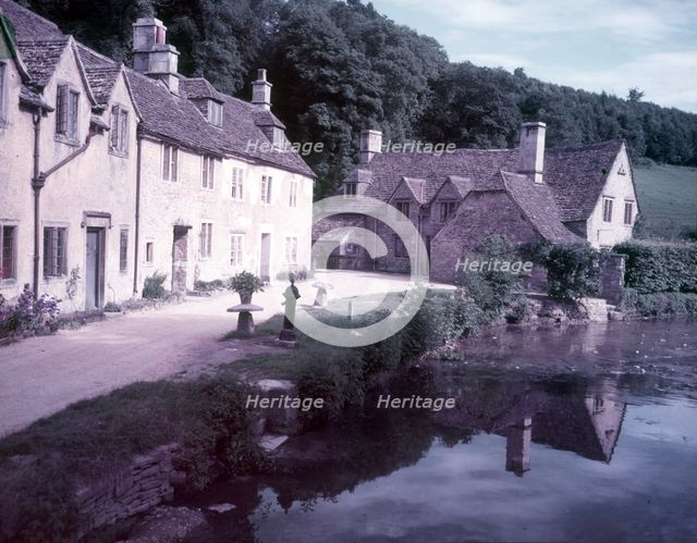 Castle Combe, Wiltshire, c1955.  Creator: Arthur Charles Kirby Ware.