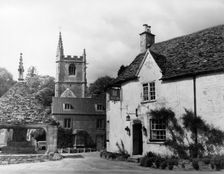 Castle Combe, Wiltshire, c1955. Creator: Arthur Charles Kirby Ware
