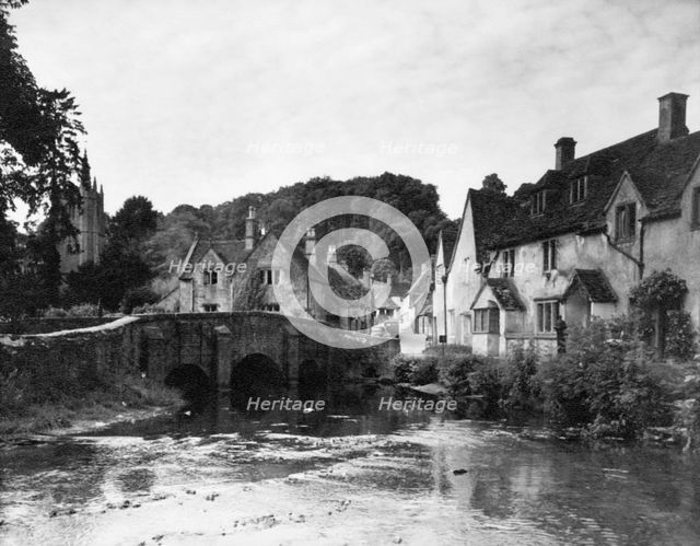 Castle Combe, Wiltshire, c1955.  Creator: Arthur Charles Kirby Ware.