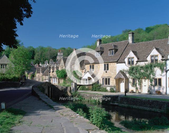 Castle Combe, Wiltshire.  Creator: Peter Thompson.