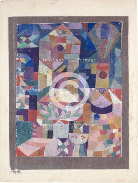 Castle Garden, 1919. Creator: Klee, Paul (1879-1940).